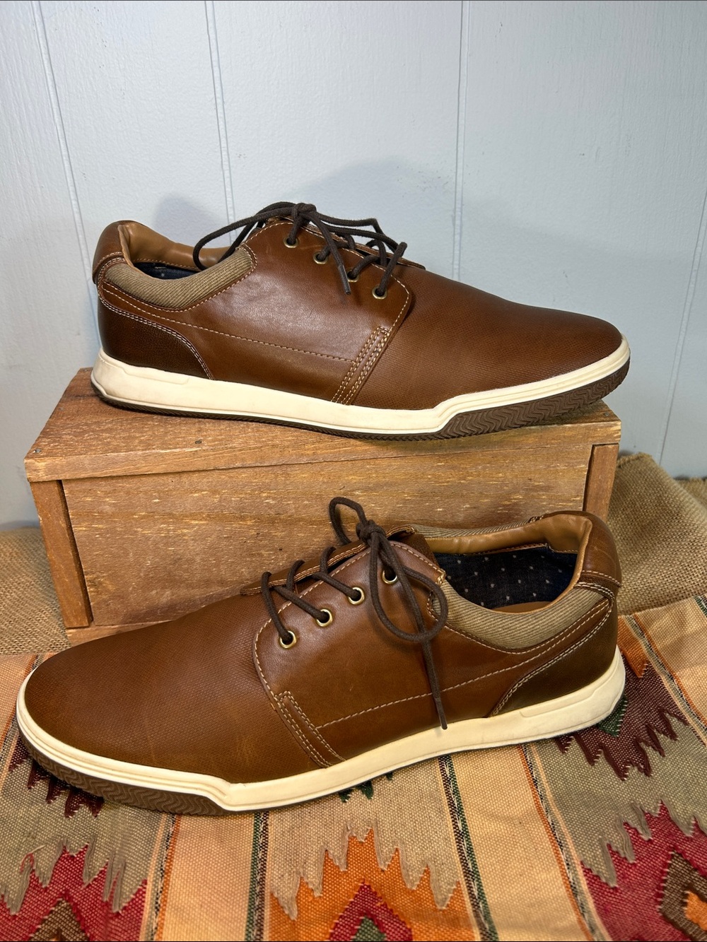 Rye by Hawker Rye Thorelle Textured Leather Sneakers